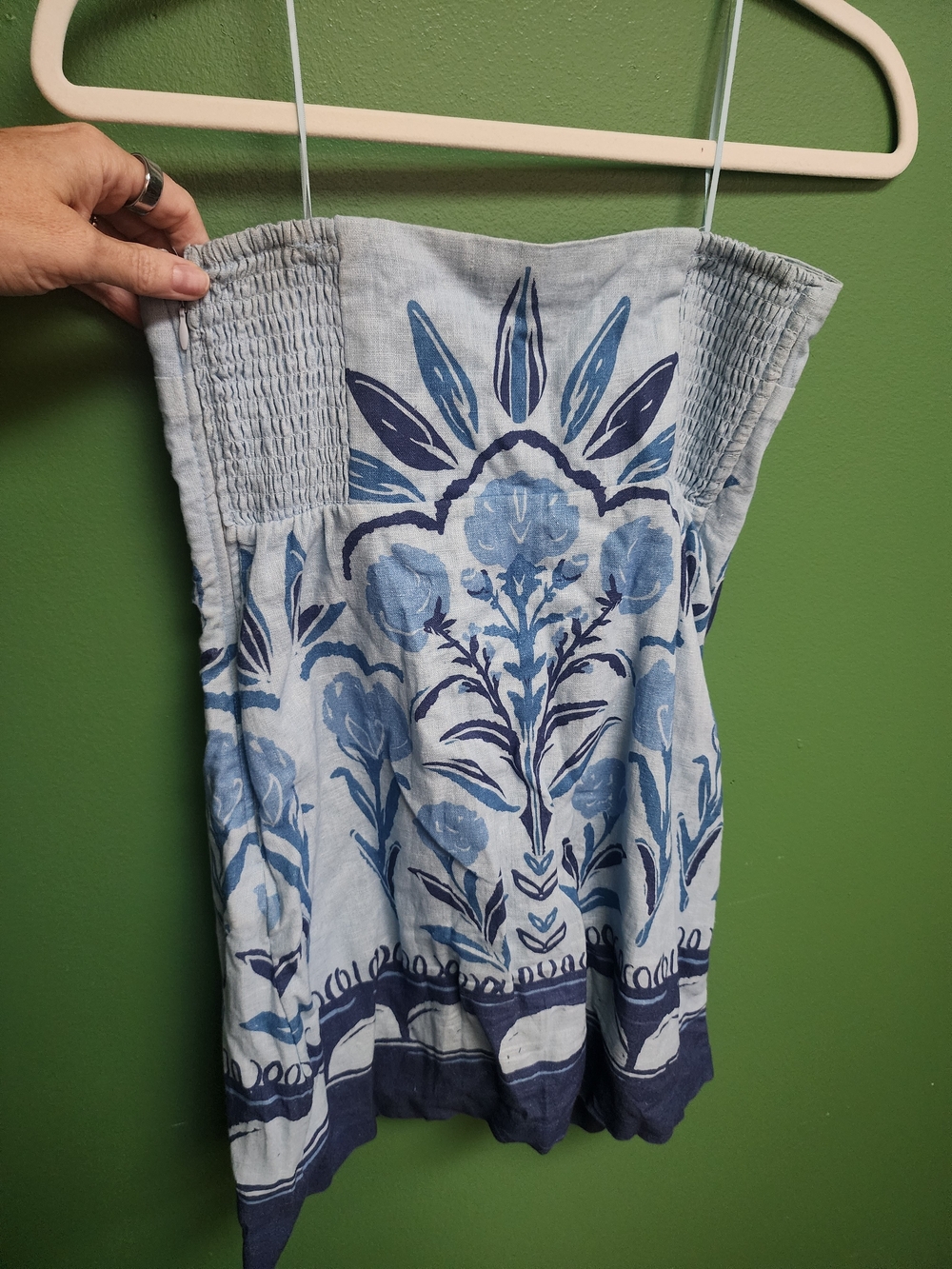 Abercrombie & Fitch strapless mini dress linen - Picture 6 of 6